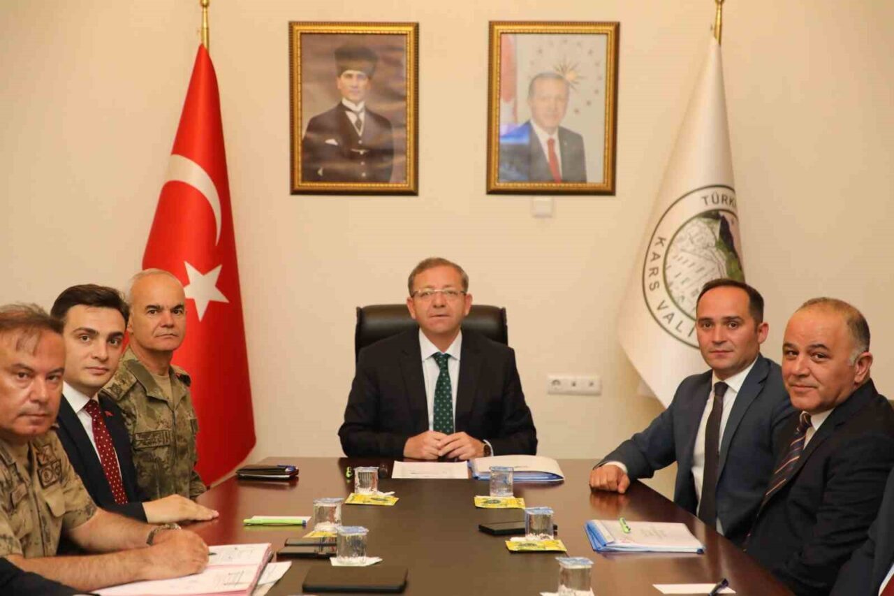 Kars’ta, il genelindeki asayiş ve güvenliği sağlamak amacıyla İl Güvenlik