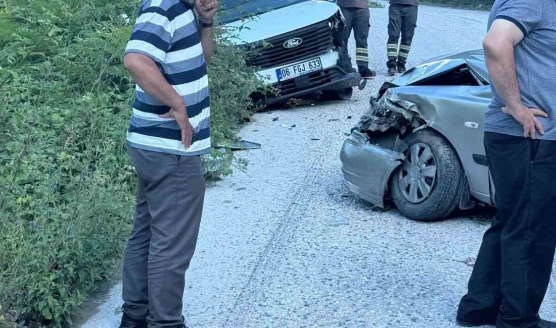 Kastamonu’nun Çatalzeytin ilçesinde iki otomobilin çarpışması neticesinde meydana gelen kazada