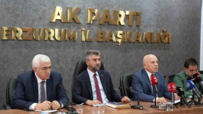 AK Parti Erzurum İl Başkanı İbrahim Küçükoğlu, “Terörsüz Türkiye Projesi”
