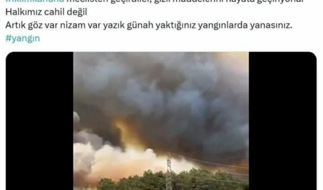 Sakarya’nın Geyve ilçesinde 5 gündür devam eden orman yangınlarına ilişkin