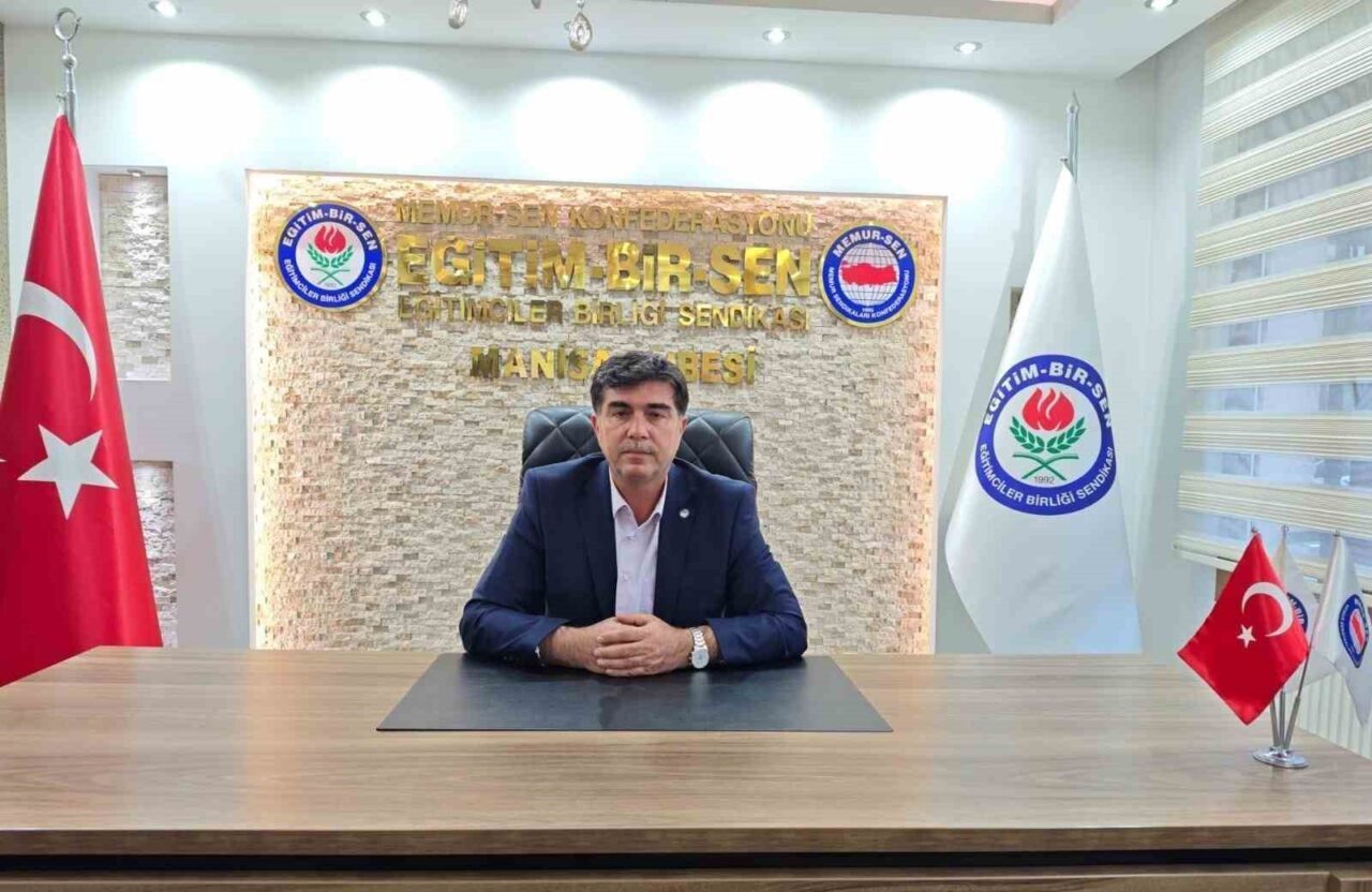 Memur-Sen Manisa İl Temsilcisi ve Eğitim-Bir-Sen Manisa Şube Başkanı Ahmet