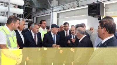 Erzurum Büyükşehir Belediyesi tarafından Oltu’da yapımı tamamlanan içme suyu arıtma