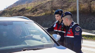 Ordu’da jandarma ekiplerinin ilde son bir haftada gerçekleştirdiği asayiş, trafik,