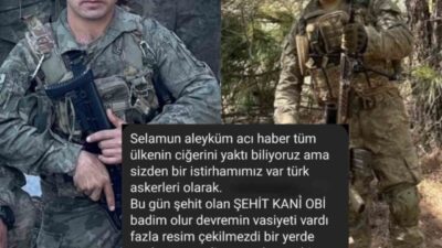 Pençe-Kilit Harekat bölgesinde bir mağarada arama tarama faaliyeti sırasında metan