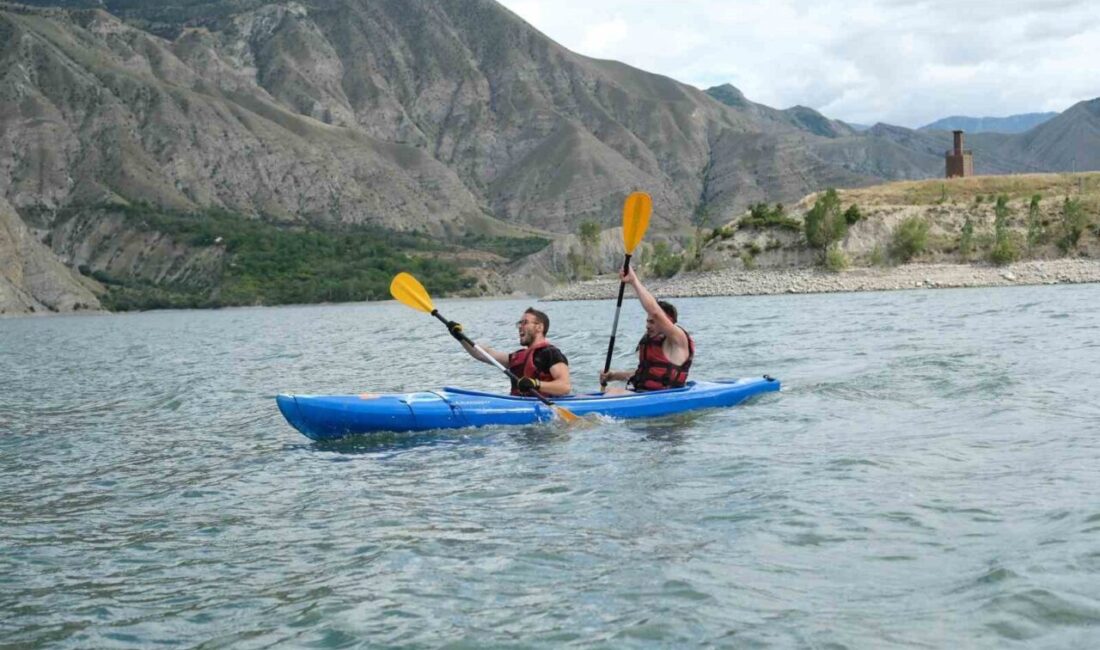 Erzurum Valiliği koordinesinde, gençlerin doğayla iç içe, ekip ruhu içerisinde