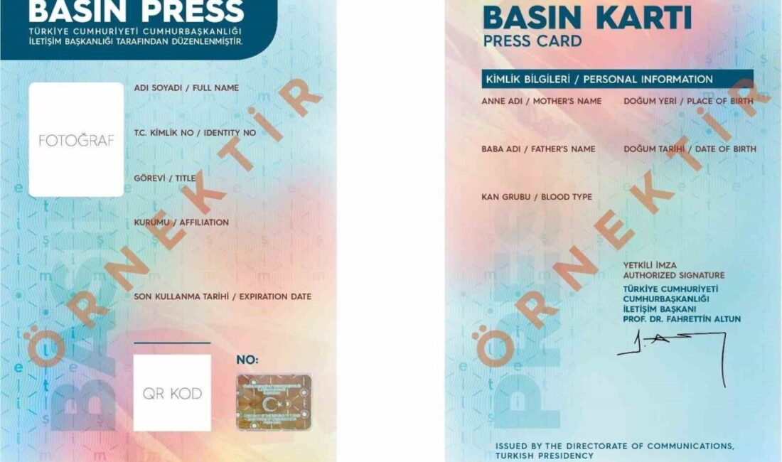 Sahte basın kartlarına dikkat! Erzincan’da son zamanlarda dikkat çeken bir usulsüzlük, gerçek manada gazetecilik