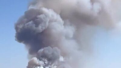 Sakarya’da Geyve ve Adapazarı’nın ardından Hendek’te de yangın çıktı. Bölgeye