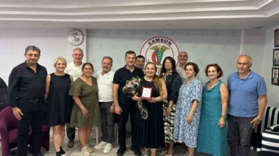 Samsun Tabip Odası Başkanı Dr. Sema Aydoğdu, görevini Prof. Dr.