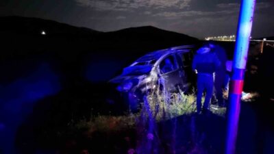Sarıkamış’ta kontrolden çıkan aracın şarampole devrildiği trafik kazasında 4 kişi