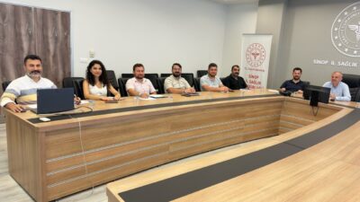Sinop İl Sağlık Müdürlüğü’nde, çalışan güvenliğini artırmaya yönelik “İş Sağlığı