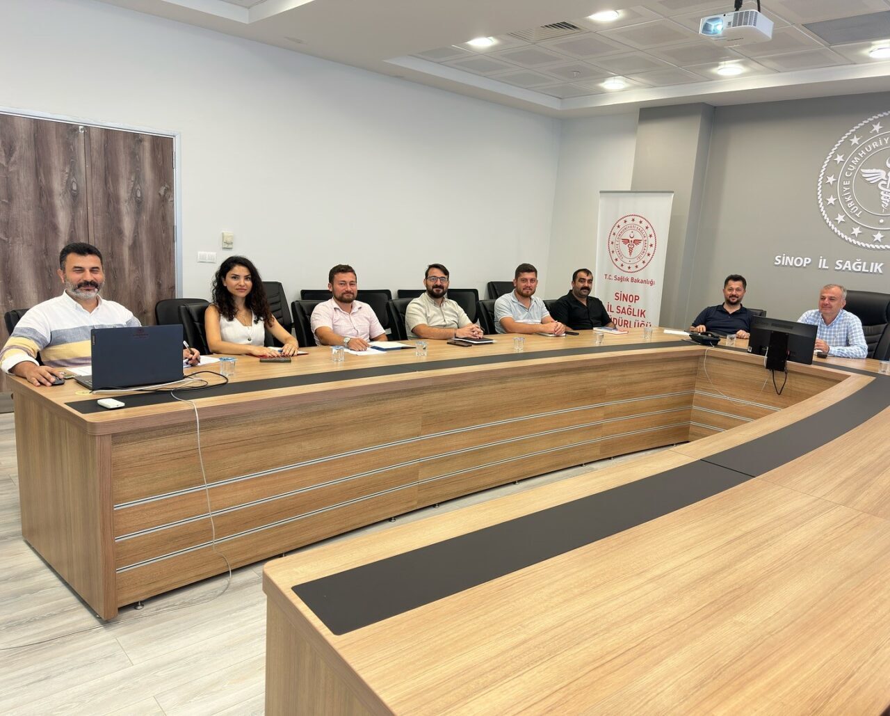 Sinop İl Sağlık Müdürlüğü’nde, çalışan güvenliğini artırmaya yönelik “İş Sağlığı