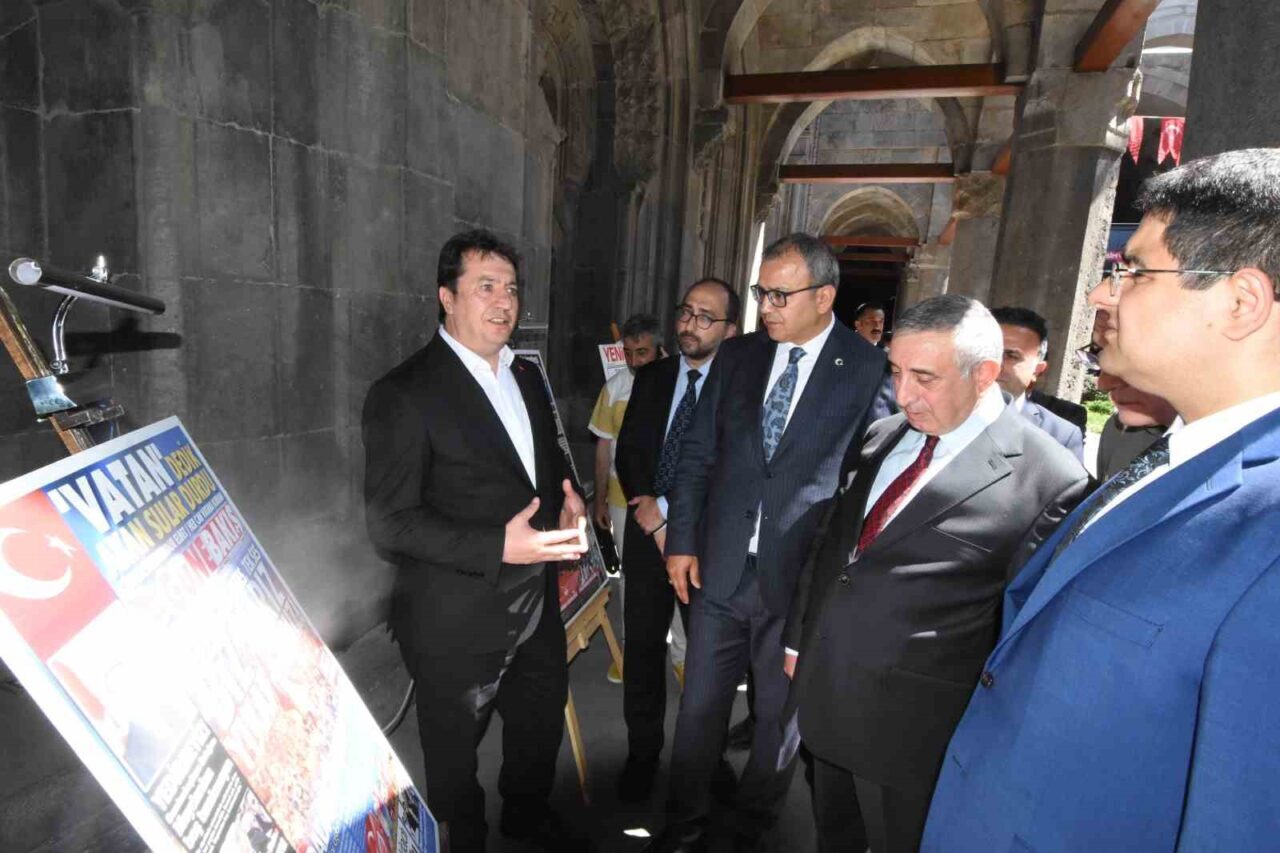 Erzurum’da 15 Temmuz Demokrasi ve Milli Birlik Günü sebebiyle düzenlenen