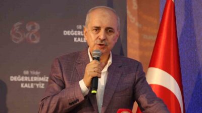 Çanakkale’de Terörsüz Türkiye sürecine ilişkin konuşan Türkiye Büyük Millet Meclisi