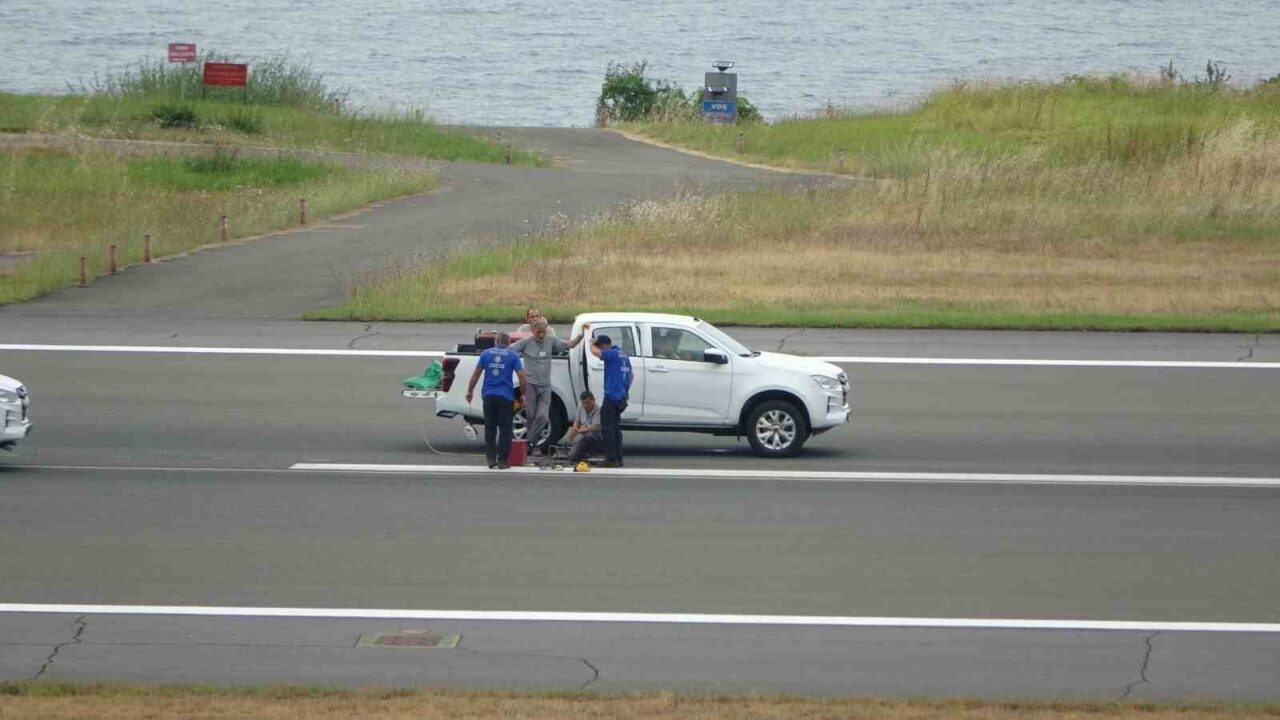 Trabzon Havalimanı, planlı bakım çalışmaları kapsamında bugün saat 13.00 ile