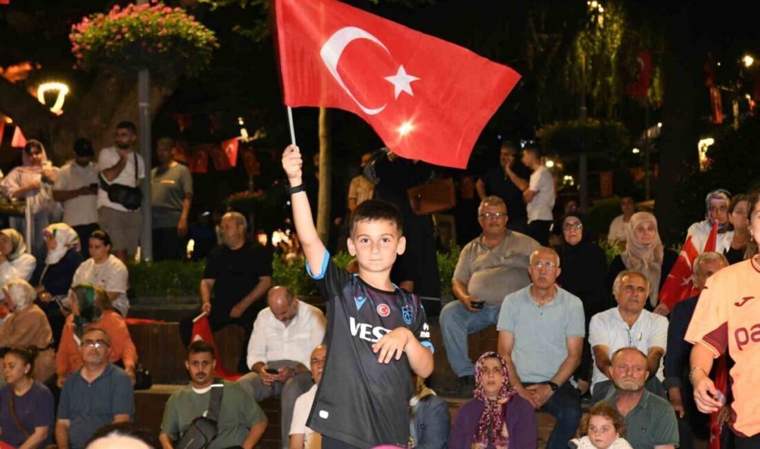 Trabzon’da 15 Temmuz Demokrasi ve Milli Birlik Günü Anma Programı,