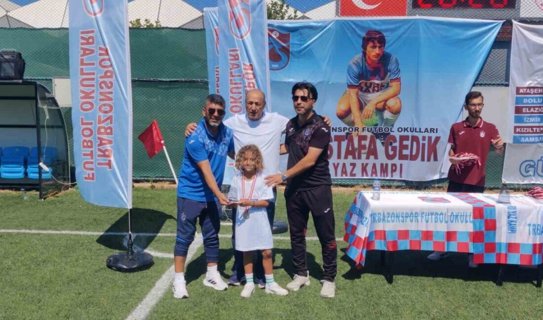 Trabzonspor Futbol Okulları Yaz Kampı’na bu yıl Türkiye’nin çeşitli illerinden