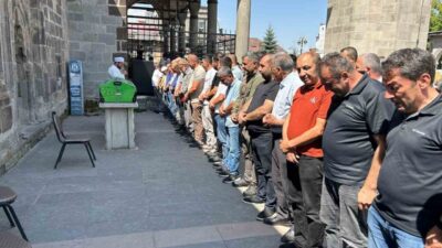 Erzurum’un Yakutiye ilçesinde bulunan Murat Paşa hamamı işletmecisi Ahmet Uçar