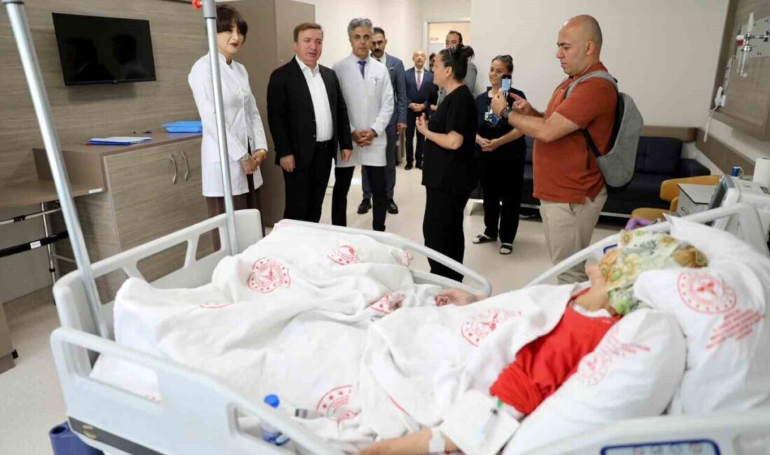 Erzincan Valisi Hamza Aydoğdu, Mengücek Gazi Eğitim ve Araştırma Hastanesi’nde