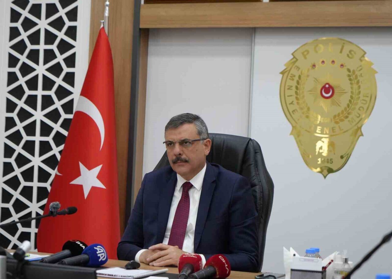 Erzurum Valisi Mustafa Çiftçi, 2025 yılının ilk 6 aylık asayiş
