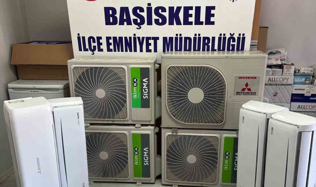 Kocaeli’de bir villadan 194 bin TL değerinde 4 klima çalan