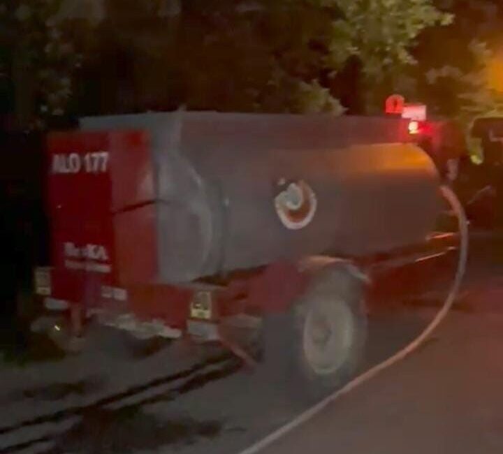 Zonguldak’ın Çaycuma ilçesine bağlı Muharremşah Köyü’nde meydana gelen olayda yolun