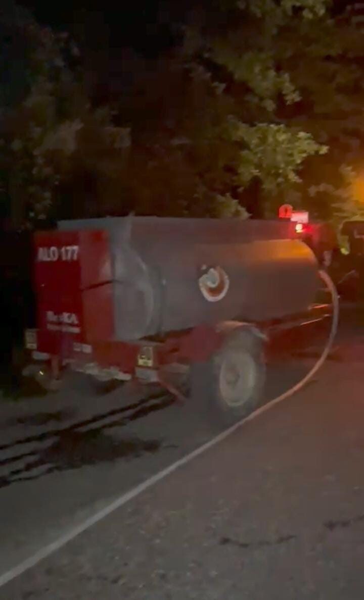 Zonguldak’ın Çaycuma ilçesine bağlı Muharremşah Köyü’nde meydana gelen olayda yolun