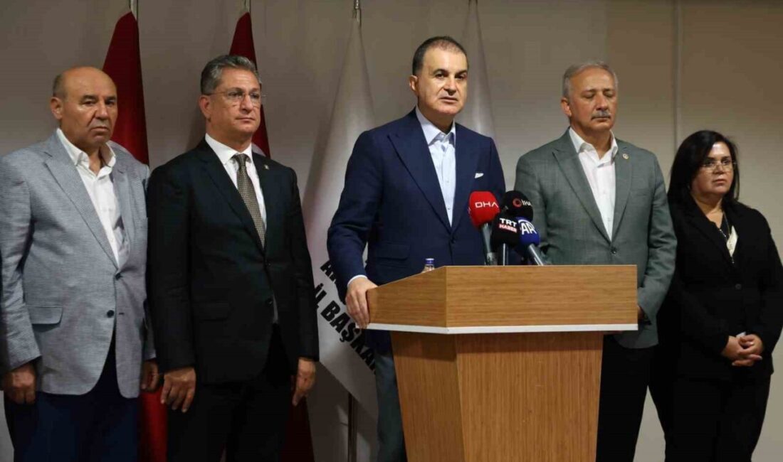 AK Parti Sözcüsü Ömer Çelik, “Özgür Özel’in, herhangi bir şekilde