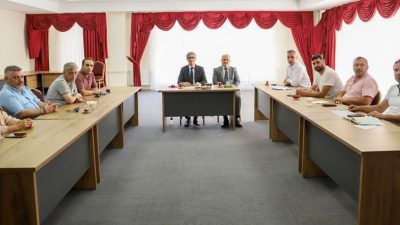 Bayburt İl Milli Eğitim Müdürü Ömer Faruk Kahraman, Aydıntepe ilçesindeki