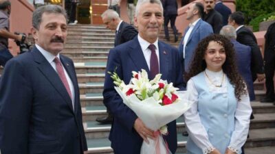 Ticaret Bakanı Prof. Dr. Ömer Bolat Samsun programına valilik ziyareti