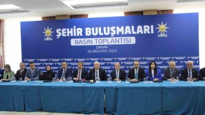 Şırnak’a gelen Milli Savunma Bakanı Yaşar Güler, “Şehir Buluşmaları” buluşmaları