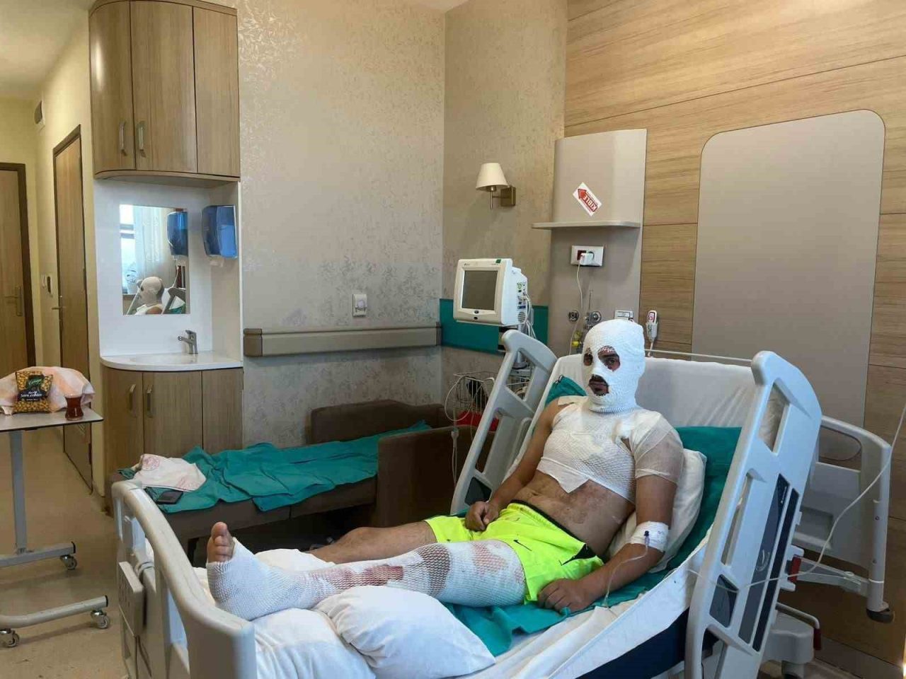 Bayburt’un Kop köyünde ot toplamak için tarlaya giden genç, iddiaya