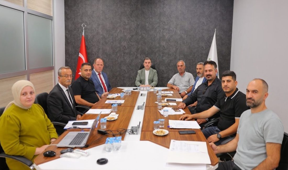 Bayburt İl Özel İdaresi Encümen Toplantısı, Vali Mustafa Eldivan başkanlığında