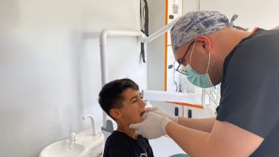 Bayburt İl Sağlık Müdürlüğü tarafından yürütülen ağız ve diş sağlığı