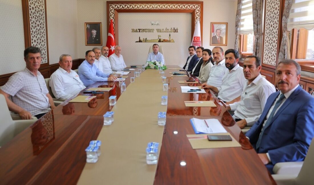 Bayburt Valisi Mustafa Eldivan başkanlığında, Yükseköğretim Güvenliği Koordinasyon ve Öğrenci