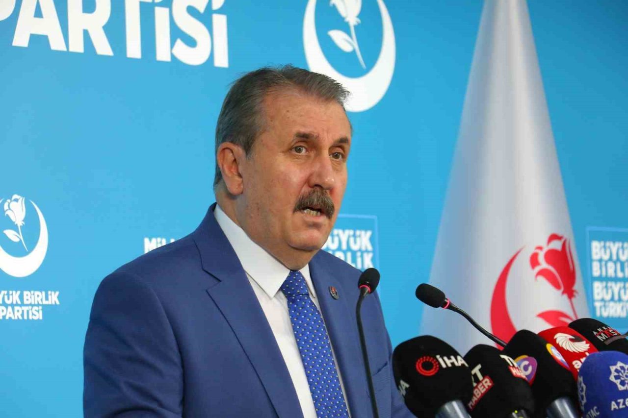 Büyük Birlik Partisi (BBP) Genel Başkanı Mustafa Destici, “Türkiye; milli
