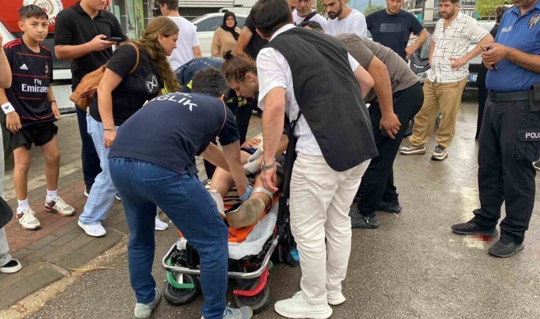 Bisikletten düşen çocuğun bacağına direksiyon saplandı Kocaeli’nin Kartepe ilçesinde bisikletinden düşerek bacağına direksiyon saplanan çocuğun imdadına