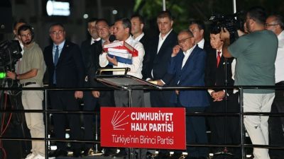 Cumhuriyet Halk Partisi (CHP) Genel Başkanı Özgür Özel, Aydın Büyükşehir