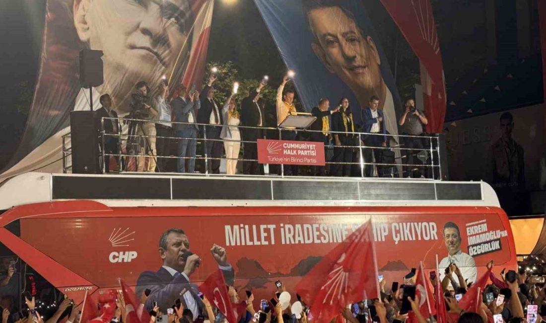 CHP Genel Başkanı Özgür Özel, Tokat’taki mitingde, “Silah susacaksa, kan