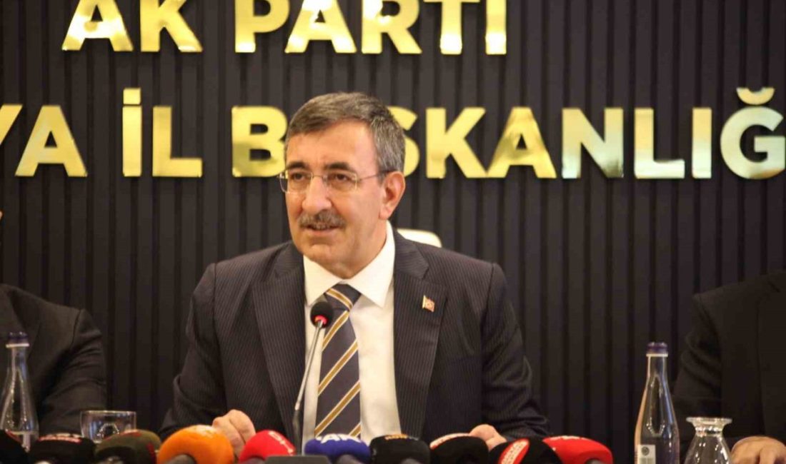 Cumhurbaşkanı Yardımcısı Cevdet Yılmaz, “AK Partinin rotasını millet çizmiştir. Çizmeye