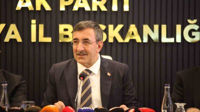 Cumhurbaşkanı Yardımcısı Cevdet Yılmaz, “AK Partinin rotasını millet çizmiştir. Çizmeye