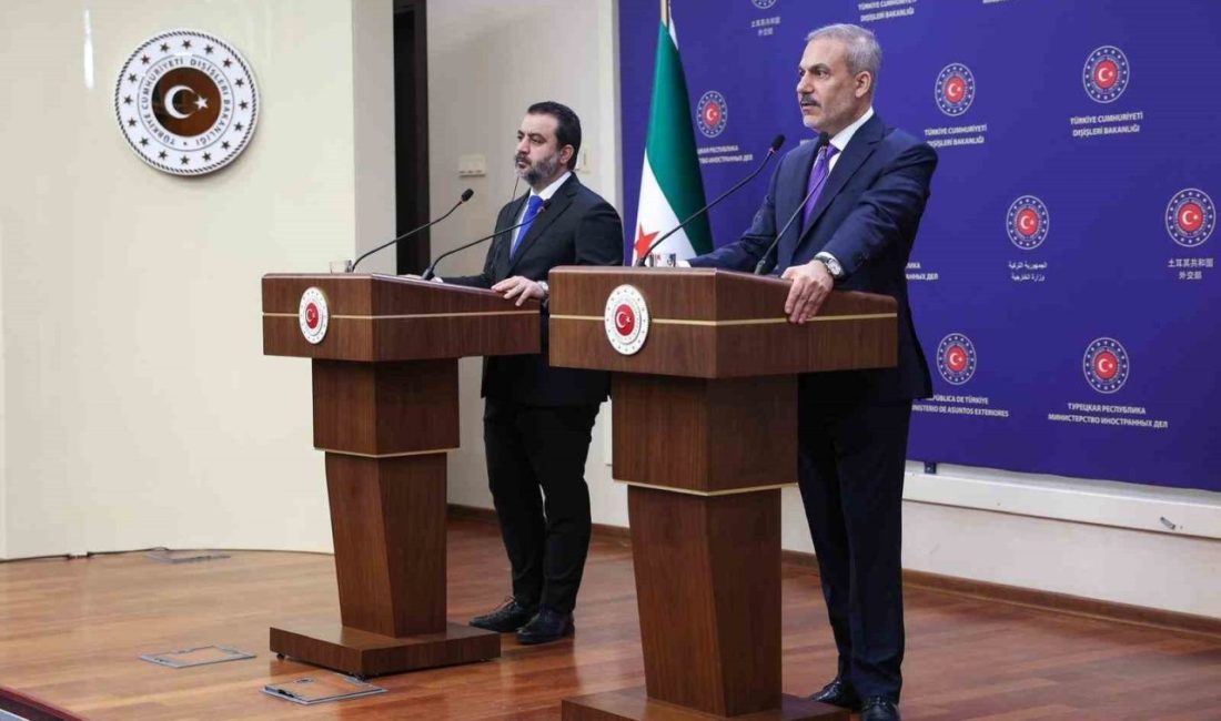 Dışişleri Bakanı Hakan Fidan, Suriye’nin istikrarını, birliğini, bütünlüğünü bozucu tavırların