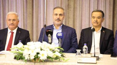 Dışişleri Bakan Hakan Fidan, Türkiye olarak öncelikli hedefin bölgedeki çatışmaların