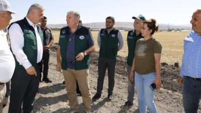 Devlet Su İşleri yetkilileri” Sakalıkesik Ortabahçe AT ve TİGH ikinci