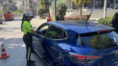 Zonguldak İl Emniyet Müdürlüğüne bağlı trafik ekipleri araç sürücülerine yönelik