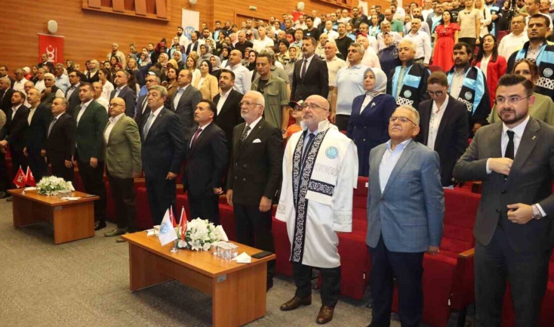 AK Parti Genel Başkanvekili Mustafa Elitaş’a Kayseri Üniversitesi (KAYÜ) tarafından