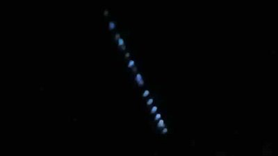 Erzincan’ın Kemaliye ilçesi semalarında, akşam saatlerinde Elon Musk’ın kurucusu olduğu