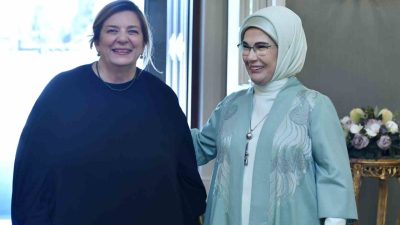 Cumhurbaşkanı Recep Tayyip Erdoğan’ın eşi Emine Erdoğan, Gürcistan Cumhurbaşkanı Mikheil