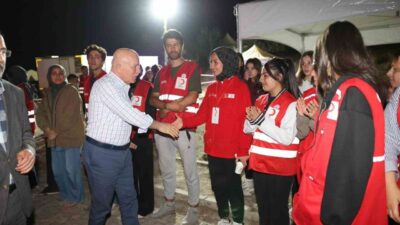 Palandöken Dağı’nın yaklaşık 2 bin 300 rakımdaki Tekke Deresi Göleti’nde,