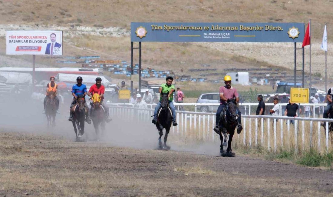 Erzurum’da düzenlenen Geleneksel Rahvan At Yarışları’na Türkiye’nin dört bir yanından