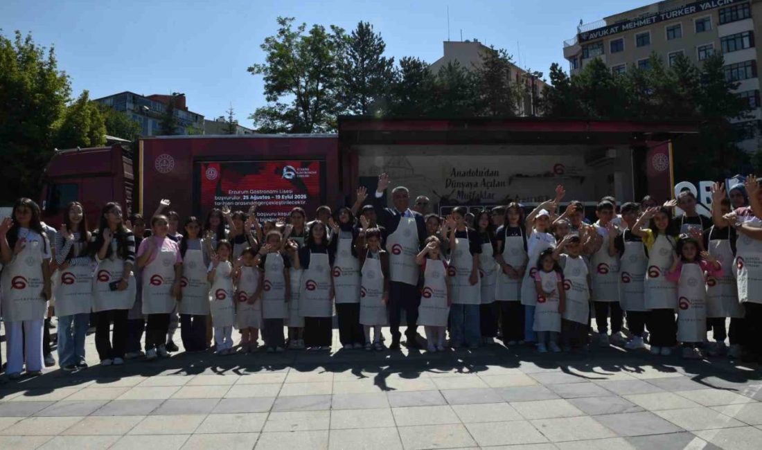 Millî Eğitim Bakanlığı tarafından yürütülen Türkiye Gastronomi Liseleri projesi kapsamında